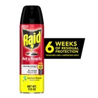 Raid Ant and Roach Killer Aerosol Insecticide, Lemon Scent