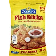 Gorton's Crunchy Breaded Fish Sticks