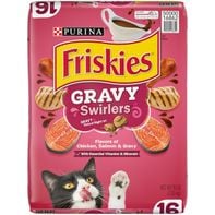 Friskies Gravy Swirlers Dry Cat Food 22 lb.