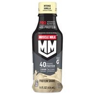 MUSCLE MILK Pro Advanced Nutrition Protein Shake, Intense Vanilla