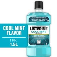 Listerine Cool Mint Antiseptic Mouthwash For Bad Breath