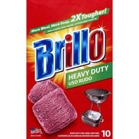 Brillo Soap Pads, Steel Wool, Heavy Duty