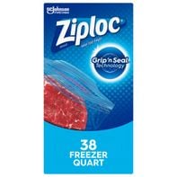 Ziploc® Brand Freezer Bags with Grip 'n Seal Technology