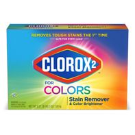 Clorox 2 Laundry Stain Remover and Color Booster Powder, Box