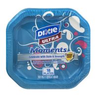 Dixie 10 1/16" Traditional Paper Plates, 100 Count