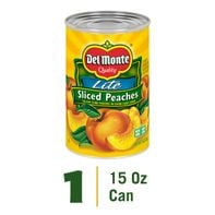 Del Monte Sliced Peaches, Lite