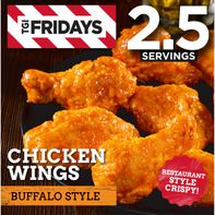 TGI Fridays Buffalo Style Chicken Wings Frozen Snacks