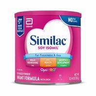 Similac Soy Isomil For Fussiness and Gas Infant Formula Powder Can