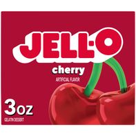 Jell-O Cherry Gelatin Dessert Mix