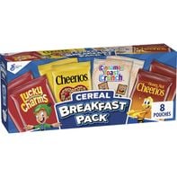 General Mills Breakfast Cereal Pouches Variety Pack