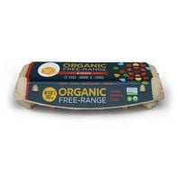 Nature's Yoke Organic Free-Range Large Brown Eggs