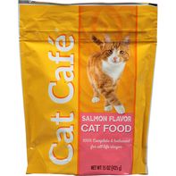 Cat Cafe Salmon Dry Cat Food, 3 lbs