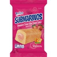 Bimbo Submarinos, 2 count, Strawberry Crème Filled Snack Cakes