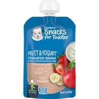 Gerber Fruit & Yogurt Strawberry Banana Pouch