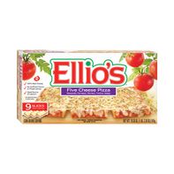 Ellio's Five Cheese Pizza, 100% Real Cheese, 9-slice