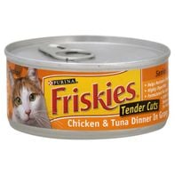 Friskies Chicken & Liver Dinner Cat Food 5.5 oz.