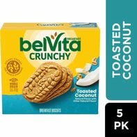 belVita Breakfast Toasted Coconut Breakfast Biscuits