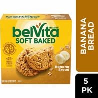 belVita Breakfast Soft Baked Banana Bread Breakfast Biscuits