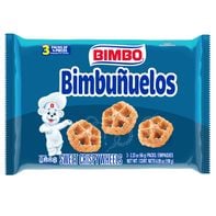 Bimbo Bimbuñuelos, 3 packs, Sugar Sweet Crispy Wheels