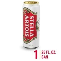 Stella Artois Premium Lager Beer Can