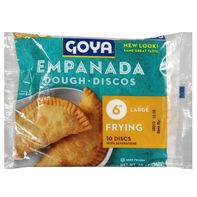 Goya Empanada Dough Discs for Turnover Pastries, Large