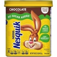 Nestlé NESQUIK No Sugar Added Chocolate Flavor Powder