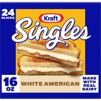 Kraft White American Cheese Slices