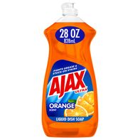 Ajax Triple Action Liquid Dish Soap, Orange