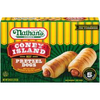 Nathan's Pretzel Dogs 10 Count