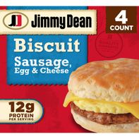 Jimmy Dean Sausage, Egg & Cheese Biscuit Sandwiches