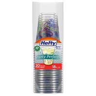 Hefty Plastic Cups, 18 Fluid Ounce