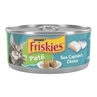 Purina Friskies Wet Cat Food Pate, Sea Captain's Choice