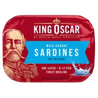 King Oscar Sardines 1-Layer Spring Water