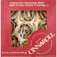 Cinnaroll Cinnamon Rolls, Gourmet