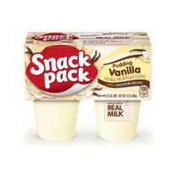 Snack Pack Vanilla Flavored Pudding