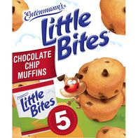 Entenmann's Little Bites, 5 packs, Chocolate Chip Mini Muffins