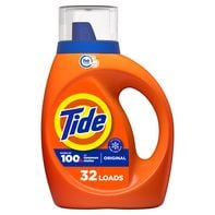 Tide Liquid Laundry Detergent, Original, 42 fl oz, 32 Loads