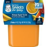 Gerber Mango Apple Twist Purees-Desserts 2nd Foods