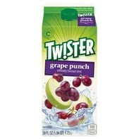 Twister Flavored Drink, Grape Punch