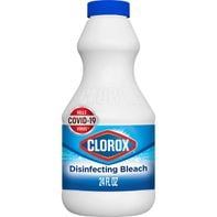 Clorox Disinfecting Bleach, Concentrated Formula, Regular