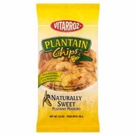 VITARROZ Plantain Chips, Naturally Sweet