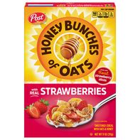 Honey Bunches of Oats Cereal, with Real Strawberries