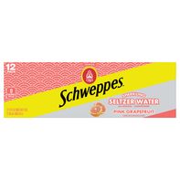 Schweppes Pink Grapefruit Sparkling Seltzer Water