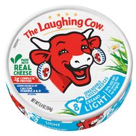 The Laughing Cow Creamy Light Spreadable Cheese Wedges