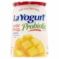 La Yogurt Probiotic Mango Blended Lowfat Yogurt