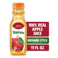 Tropicana 100% Apple Juice, Single Serve, 11 fl oz bottle