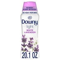 Downy Light Laundry Scent Booster Beads for Washer, White Lavender, No Heavy Perfumes