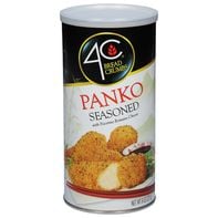 4C Foods Bread Crumbs, Seasoned, Panko