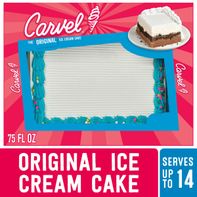 Carvel Family Size Ice Cream Cake