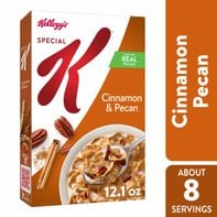 Kellogg’s Special K Cold Breakfast Cereal, 11 Vitamins and Minerals, Cinnamon and Pecan